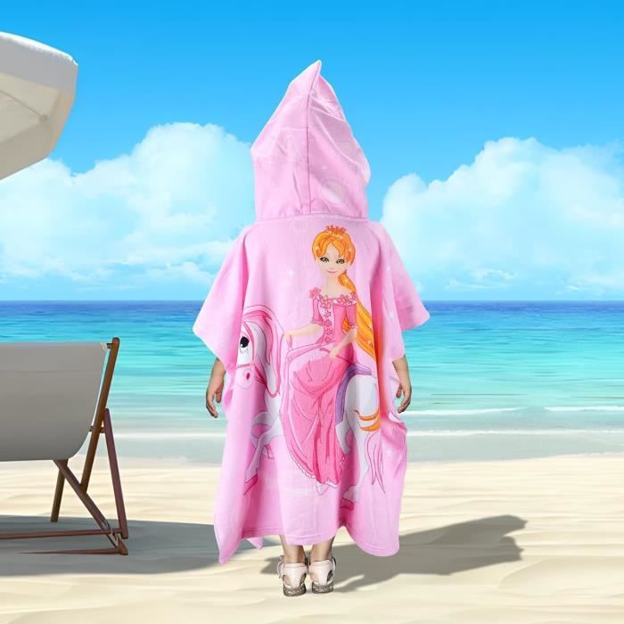 Poncho de plage fille sale