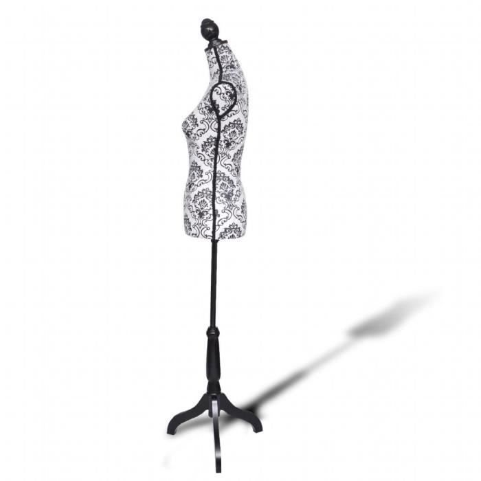 Mannequin De Couture Pour Femme - Ajustable En Hauteur, Housse écru Lavable - Tailles S/M, M/L, L/XL - 11