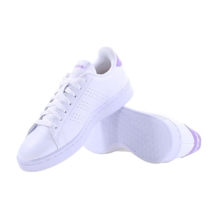 Chaussures de Tennis Multisport ADIDAS Advantage Blanc pour Femme/Adulte  Indoor