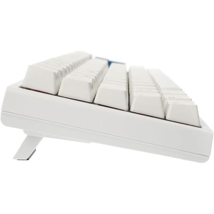 Cherry XTRFY K4V2 TKL, Clavier De Jeu Filaire sans Pavé Numérique, Disposition UK (QWERTY), Éclairage RGB Réglable, Commutateurs Mécaniques MX2A Red