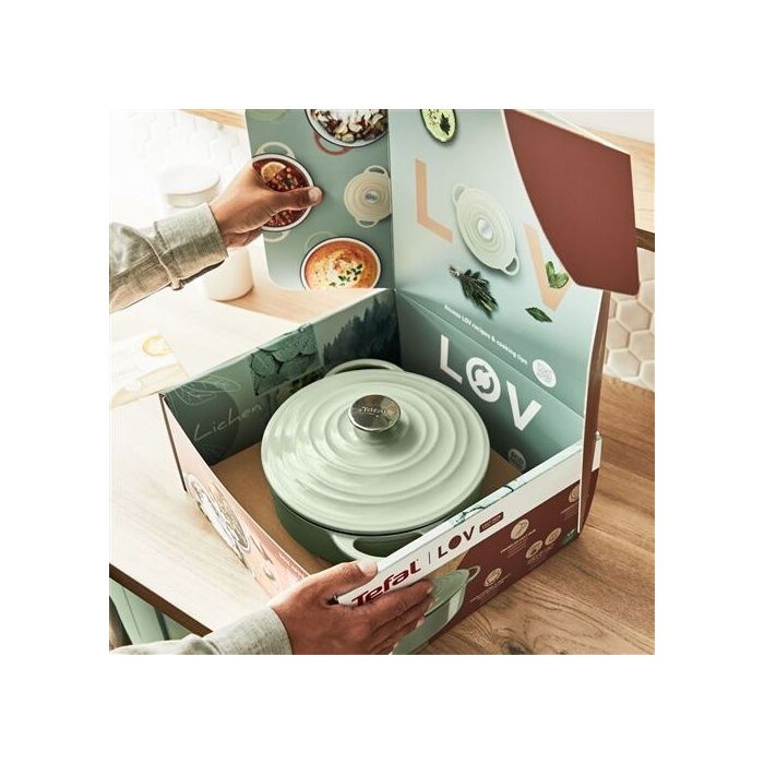 Test de la cocotte ovale en fonte 28 cm Tefal Lov pour induction