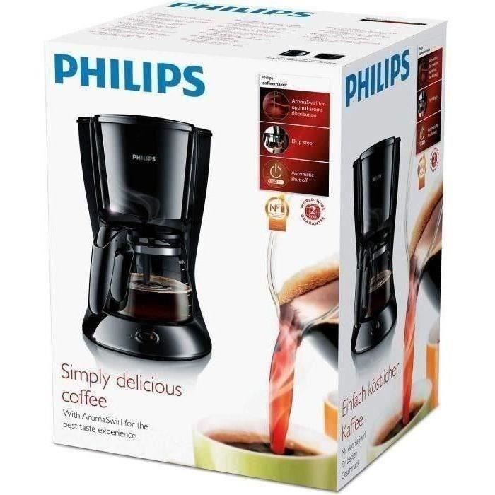 Philips Café Gourmet HD5416/00 Cafetière blanc Nombre de tasse=15 verseuse  en verre - Cdiscount Maison