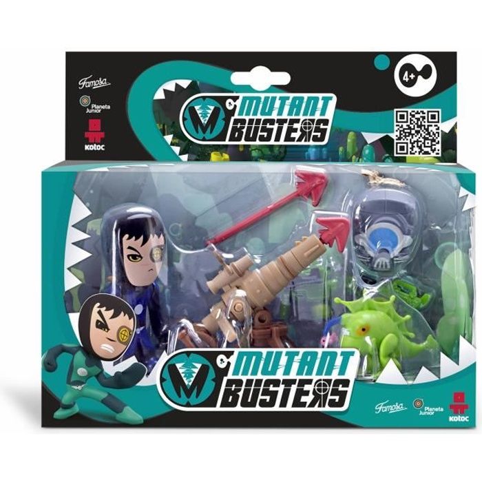 MUTANT BUSTERS 1 Figurine Et Son Lance Roquettes - Modele 2