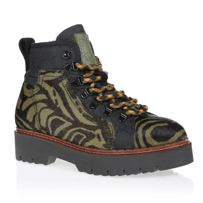 SCOTCH & SODA Bottines Olivine Vert Femme
