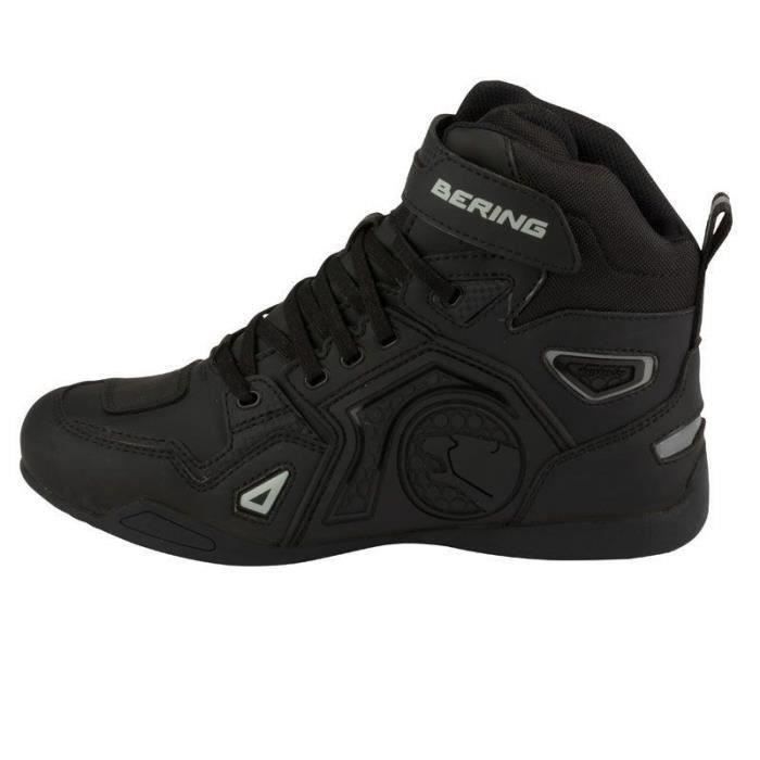BERING Chaussures moto Horace Homme Noir et gris Cdiscount Auto