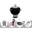 Barbecue Weber Master Touch Gbs 57 Cm Noir Housse Kit Cheminee