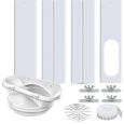 Kit de Joint de Fenêtre pour Climatiseur Portable, Joint de Fenêtre Universel 2 en 1, Kit de Joint D'Étanchéité pour Ventilation