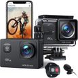 Caméra Sport WOLFANG GA100 - 4K 30 FPS avec Double Microphone et Accessoires-0