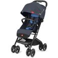 Poussette polyvalente - GB - Qbit+ All Terrain Night - Bleu - Dossier inclinable - Travel system - Large canopy-0