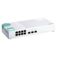 QNAP QSW-308S - Switch non manageable 8 ports Gigabit LAN + 3 ports 10G SFP+ ( Catégorie : Switch )-0