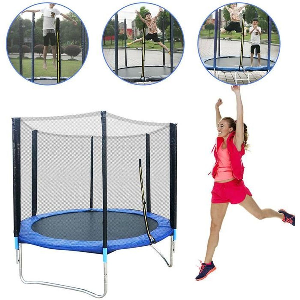 Jump table. Каркасный батут DFC Trampoline Fitness 6ft-tr-LG/6ft-tr-b с сеткой 183х183х215 см ,. Батут 6 футов. Батут 300см. Батут диаметр 300