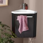 MOB-IN Meuble lave-mains SKINO + robinet chromé