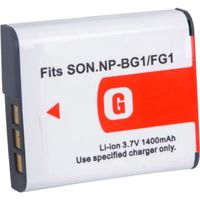 1400mAh Batterie pour Sony NP-BG1