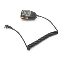 Tbest Accessoires pour radio bidirectionnelle Haut-parleur micro à main talkie-walkie avec éclairage pour Baofeng UV-5R BF-888S