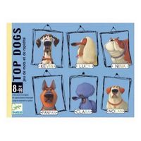 Jeu de cartes Top Dogs - DJECO - Pour enfants de 8 ans et plus - Syllabes et rapidité