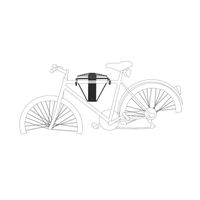 Relaxdays Porte-vélo mural pliable crochet Charge à 50 Kg Range-vélo garage cave 2 vélos, noir