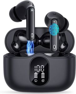 CASQUE - ÉCOUTEURS Ecouteurs Bluetooth 5.3 Sans Fil, Oreillettes Avec