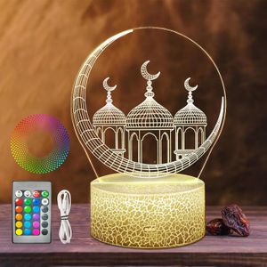 LAMPE A POSER Decoration Ramadan Lneuse, Lampe Lune 3D, Ramadan 