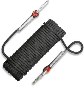 2x Protections De Corde Escalade – Housse Rouge Pour Descente En Rappel