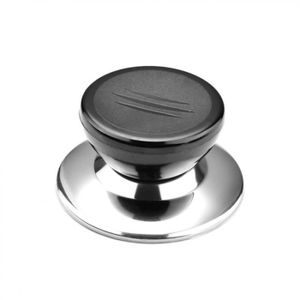 2x Support de bouton de poignée de remplacement pour couvercle de pot  accessoire de casserole en acier inoxydable