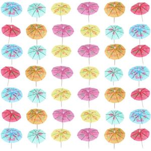 24 Petits Parapluies En Papier Décoratifs - Accessoire Déco Pour événements