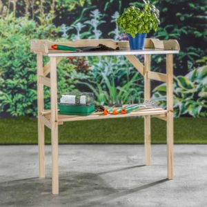 TABLE DE REMPOTAGE VX - HI Table de rempotage en bois 82x38x78 cm