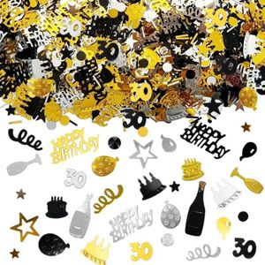 CONFETTIS Confettis Happy Birthday - Décoration de table d'a