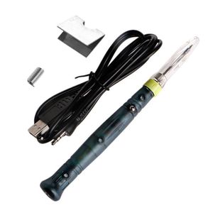 Portable Usb Stylo A Souder Usb Fer A Souder Electrique 5v 8w Diy Smd Pcb Soudure Outil De Reparation Usb Stylo De Fer Usb Alimente Fer A Souder Pistolets Et Fers A