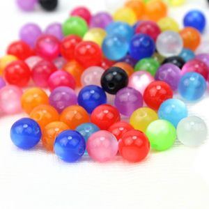 Vente en gros 1,4 kg sac env 2000 Perle Couleur Mélange Perles de verre rondes 8mm