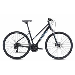VÉLO DE VILLE - PLAGE Vélo de ville femme FUJI Traverse 1.7 ST 2021 - noir - 24 vitesses - aluminium