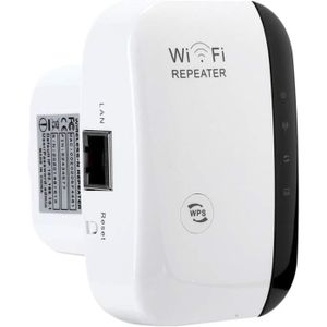 REPETEUR DE SIGNAL Répéteur WiFi Universel 300 Mbps avec Port Etherne