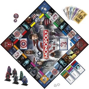 JEU SOCIÉTÉ - PLATEAU Monopoly Marvel Studios Jeu de société The Falcon 