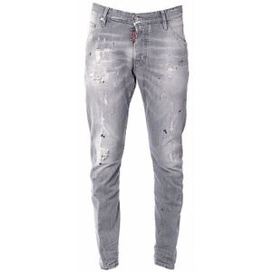 jeans dsquared2 gris tache blanche