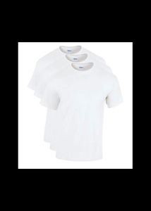 T-SHIRT GILDAN Lot de 3 t-shirt homme,tee-shirt coton manc