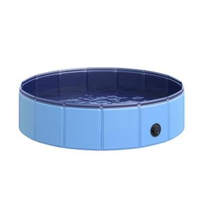 BASSIN POUR ANIMAL Bassin piscine pour chien PVC pliable anti-glissan