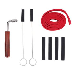 Clé D'Accordage K&M 166 Pour Piano - Clé De Luthier Nickelée Avec Embout Conique 6,2mm