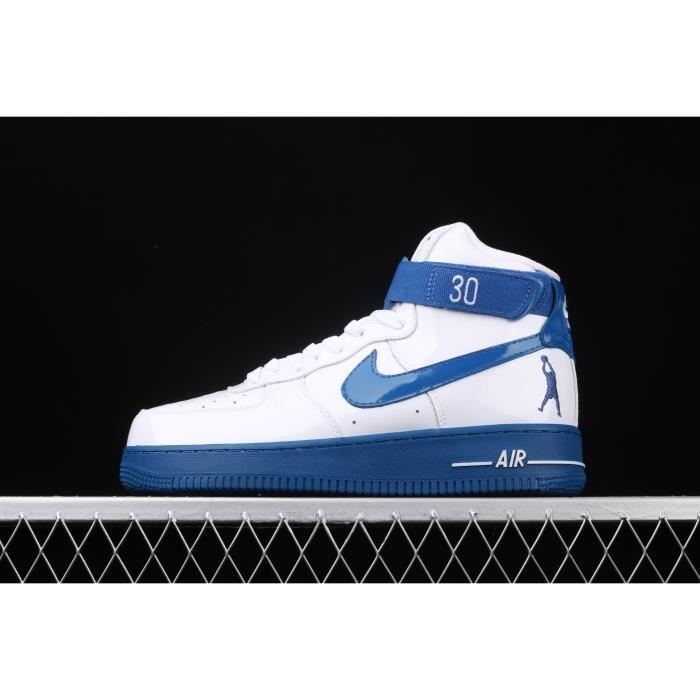 Air force one montante bleu clearance