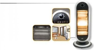 Mini Radiateur Électrique Portable EcoWarm 800W Compact Chauffage