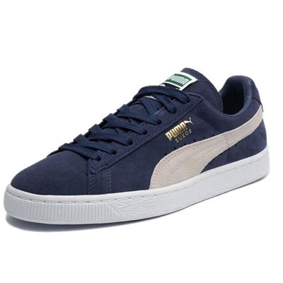 Mens blue puma trainers cheap