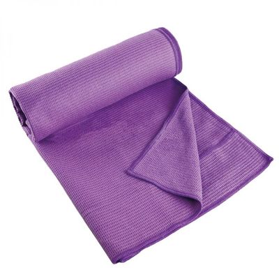 Serviette De Yoga MkyokO En Microfibre – Avec Picots Antidérapants En Silicone, 183x61 Cm, Pour Tapis De Yoga, Absorbe Transpiration, Légère Et Portable – Orange