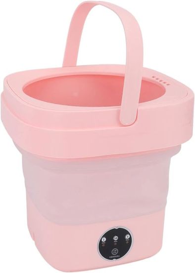 Mini Lave-linge Pliable - Pour Sous-vêtements, Chaussettes, Vêtements Bébé - Idéal Voyage Et Petit Espace - 4