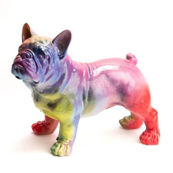 Statue De Chien Bouddha En Résine - 4,72 Pouces, Résistante Aux Intempéries | Décoration Jardin Zen, Mignonne Et Drôle - 5