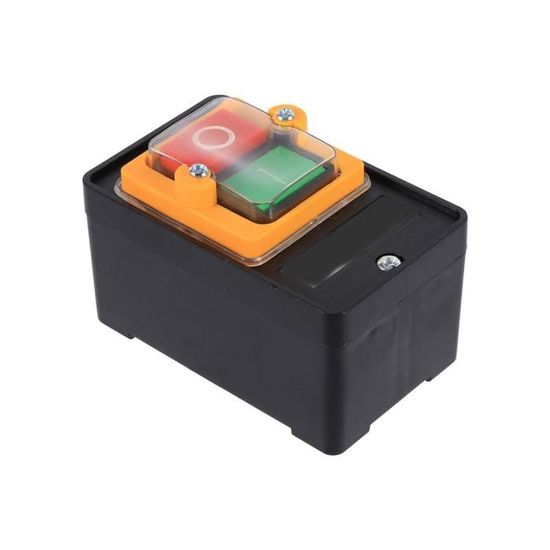 Interrupteur Marche/Arrêt Étanche 380V – Bouton-poussoir Pour Machine-Outil – 10A – Accessoire De Remplacement