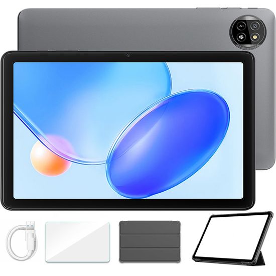 Blackview Tab 20 WiFi Tablet Android 15, 12GB + 64GB (2TB External), Gemini AI Assistant, 10.1 Inch HD+ Display, 6000 MAh Battery, 5MP + 8MP, Bluetooth 5G WiFi, Dual Box Speaker, Face