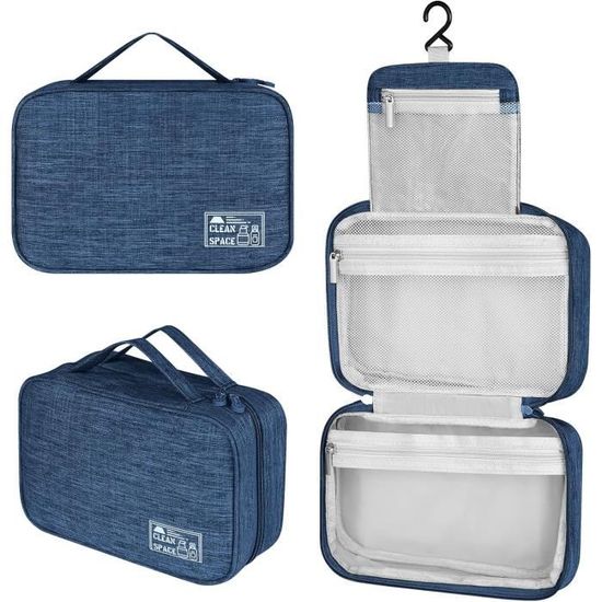 Trousse De Toilette Voyage,Portable Étanche Trousse De Maquillage Femme