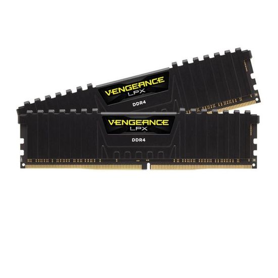 CORSAIR Mémoire PC DDR4 32GB (2*16) low profile (CMK32GX4M2Z3600C18)