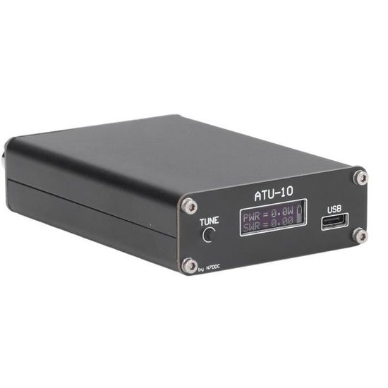 Tuner D'Antenne Automatique HY100 1.8-30MHz - Testeur Alliage Aluminium Pour Radio Ham