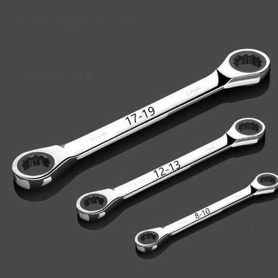 Douille écrou Roue Douille à Double Tête 18,5/19,5mm Pour Écrous De Roue - Compatible Ford Land Rover - 1/2 18.5mm 19.5mm