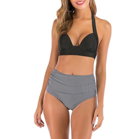 Maillot De Bain 2 Pièces Coco Rave Floral - Mini Licou à Volants Tankini/Bas De Jupe - Taille XS/S - Neuf Avec Étiquettes