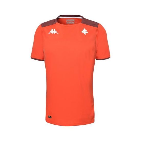 Kappa Abou Pro 8 Monaco Maillot Officiel Homme - Orange / Blanc - Taille 3XL